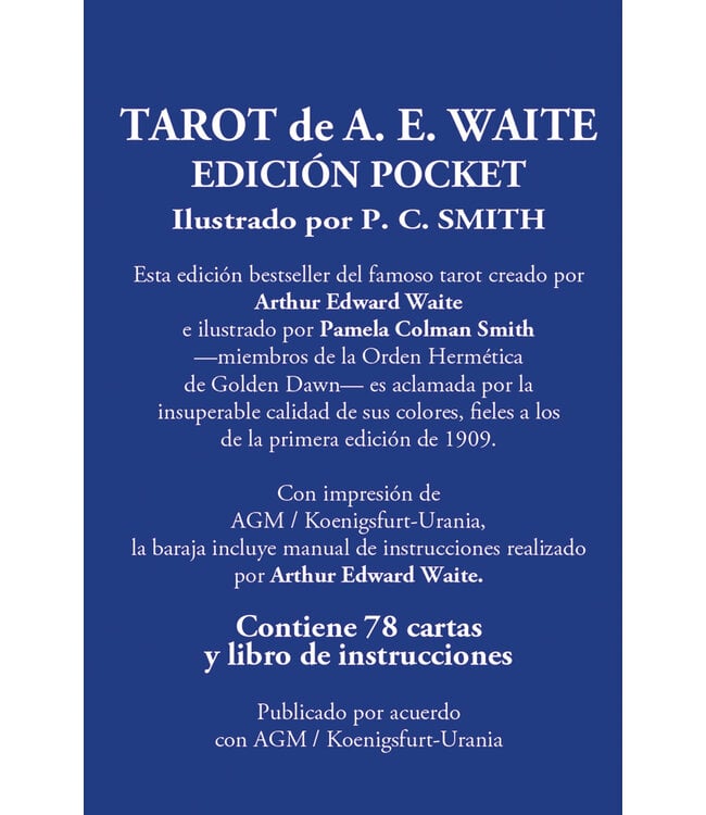 Arkano Books A.E. Waite Tarot - Edición Pocket