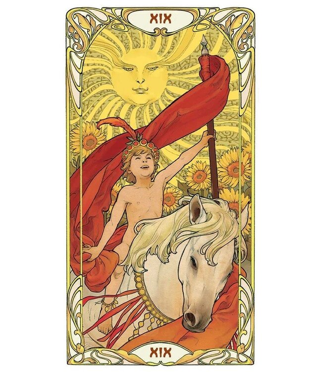 Lo Scarabeo Golden Art Nouveau Tarot - Major Arcana
