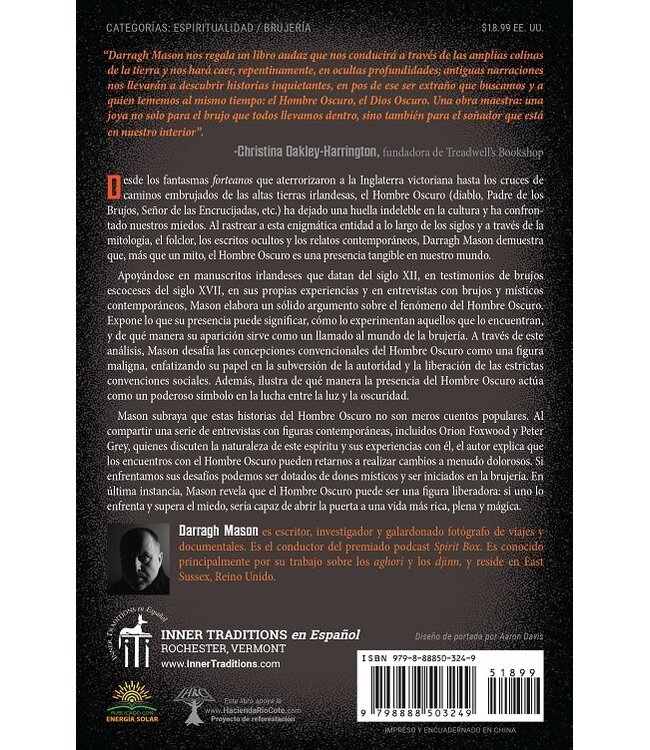 Arkano Books Darragh Mason - El canto del hombre oscuro - Spanish