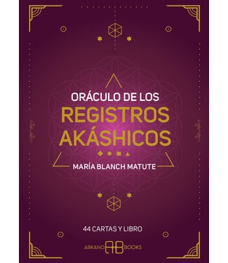 Arkano Books Maria Blanch Matute - Registros Akáshicos