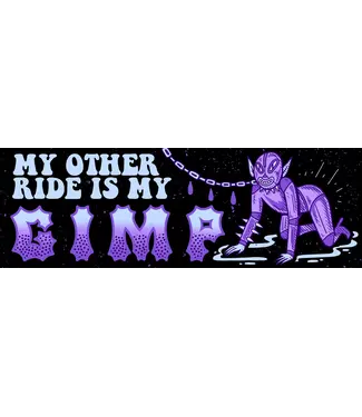 Wizard of Barge Gimp - Bumper Sticker