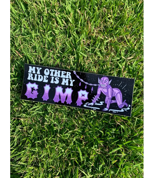 Wizard of Barge Gimp - Bumper Sticker