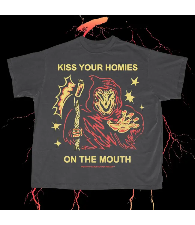 Wizard of Barge Wizard of Barge - Kiss Your Homies - T-Shirt