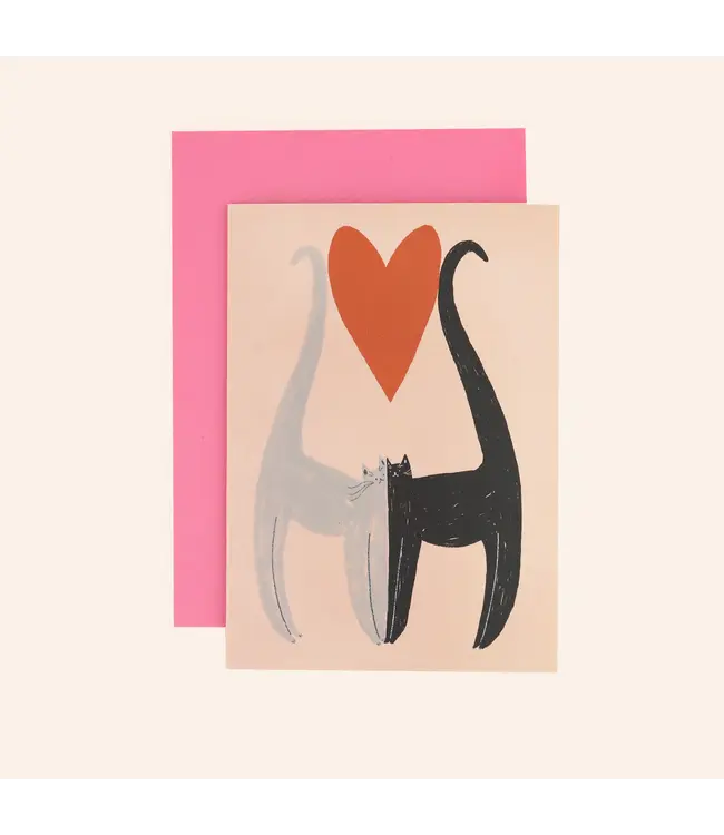Little Black Cat Little Black Cat - Cats Love Card