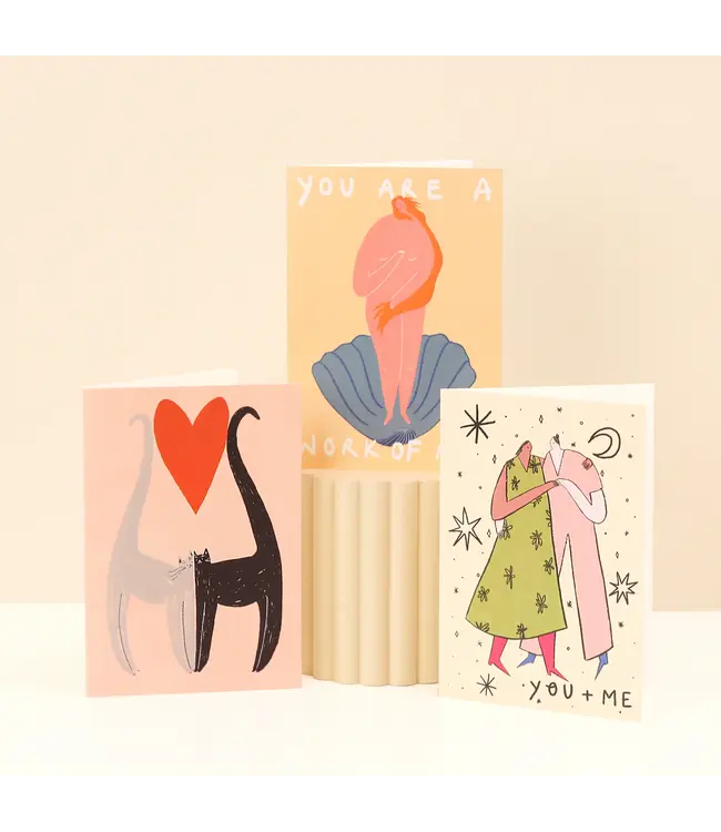 Little Black Cat Little Black Cat - Cats Love Card