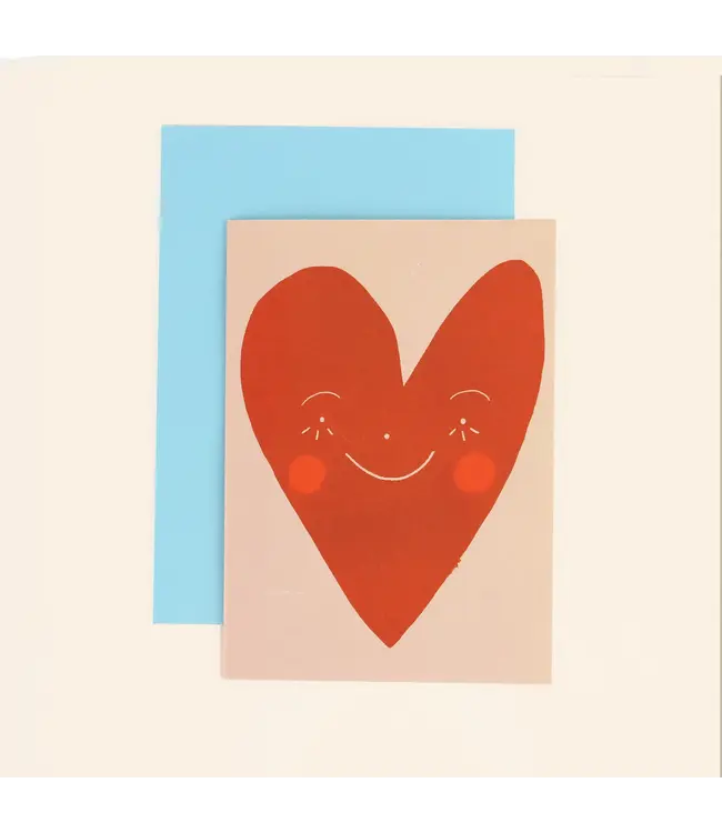 Little Black Cat Little Black Cat - Wonky Heart Love Card