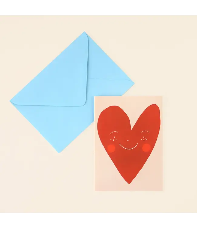 Little Black Cat Little Black Cat - Wonky Heart Love Card