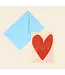 Little Black Cat Little Black Cat - Wonky Heart Love Card