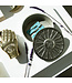 Helio Ferretti Helio Ferretti - Silver Metallic Sun Jewelry Box