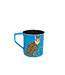 Helio Ferretti Helio Ferretti - Tazas de Gato - Pintadas a mano - Azul