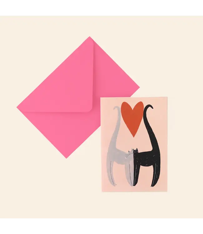 Little Black Cat Little Black Cat - Cats Love Card