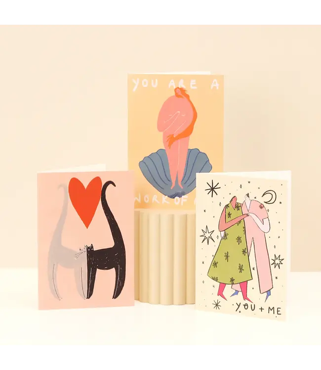 Little Black Cat Little Black Cat - Cats Love Card