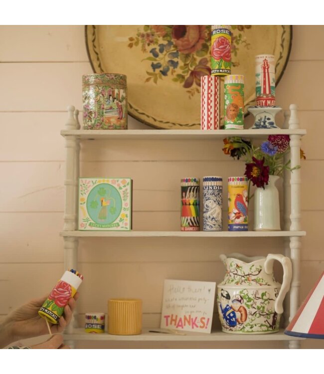Archivist Gallery Archivist Gallery - Flowerbird Small Cylinder Matches