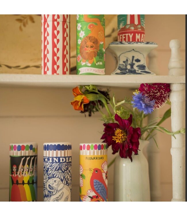 Archivist Gallery Archivist Gallery - Flowerbird Small Cylinder Matches