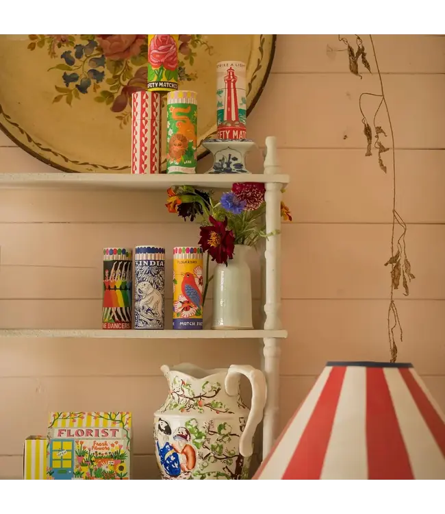 Archivist Gallery Archivist Gallery - Flowerbird Small Cylinder Matches