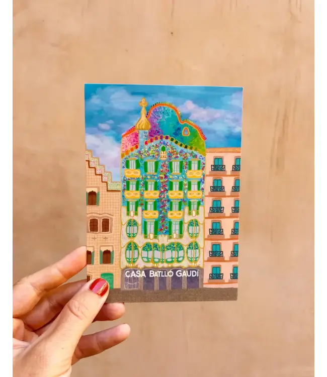 Anouk Anouk - Casa Batlló - Postcard
