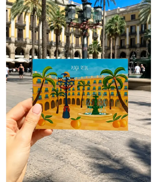 Anouk Anouk - Plaça Reial - Postcard