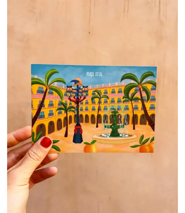 Anouk Anouk - Plaça Reial - Postcard