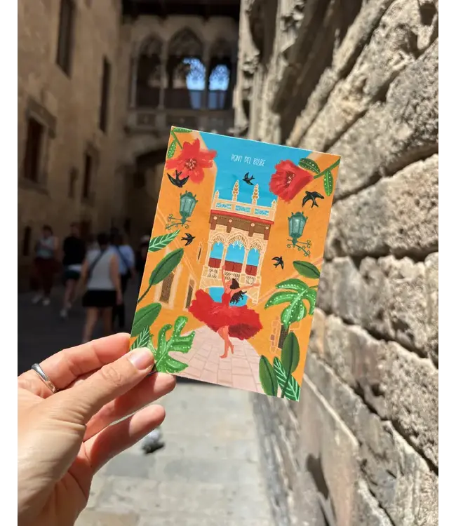 Anouk Anouk - Pont del Bisbe - Postcard