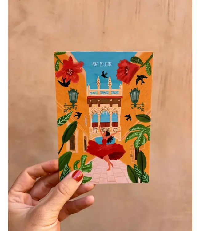 Anouk Anouk - Pont del Bisbe - Postcard