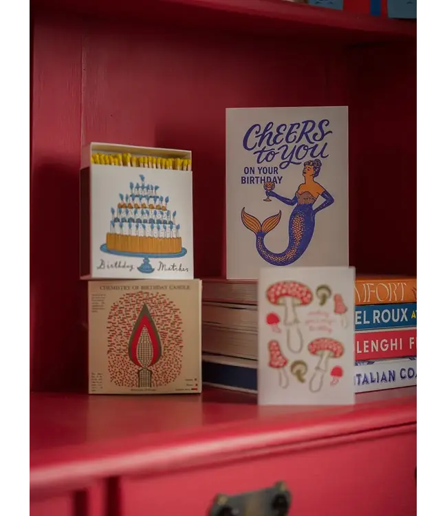 Archivist Gallery Archivist Gallery - Mermaid Birthday- Greeting Card