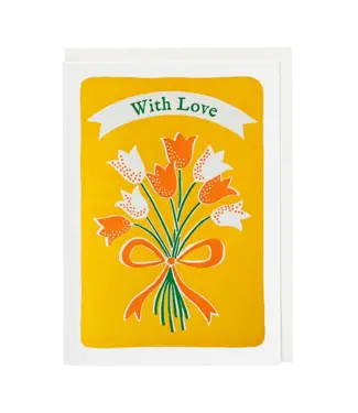 Archivist Gallery Archivist Gallery - Tulips With Love - Greeting Card