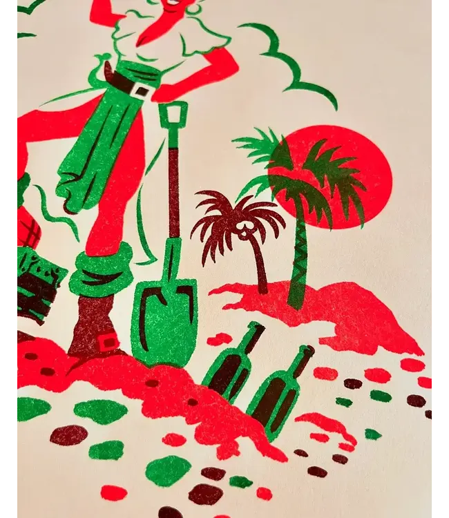 El Marques - Caribbean Rhum- Risograph
