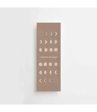 Anna Cosma Anna Cosma - Change is Good - Gold Foil Bookmark or Gifttag