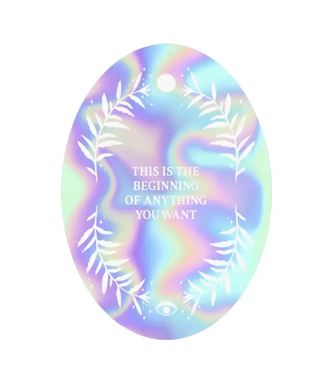 Anna Cosma Anna Cosma - The beginning of everything you want - Sticker