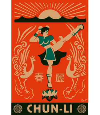 El Marques - Chun Li - A4 Digital Print