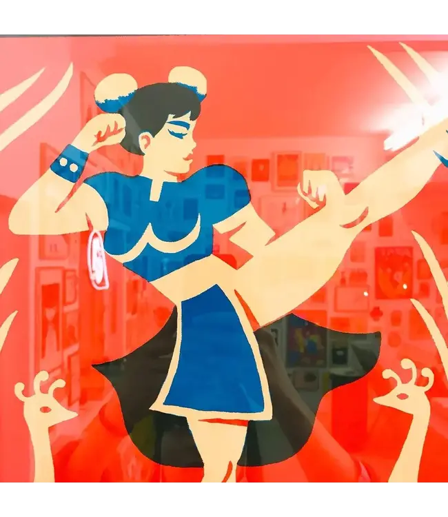 El Marques - Chun Li - A4 Digital Print