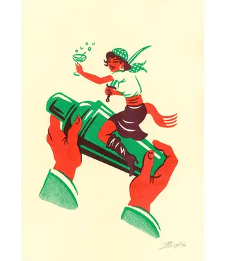 El Marques - Cocktail Shaker - Risograph
