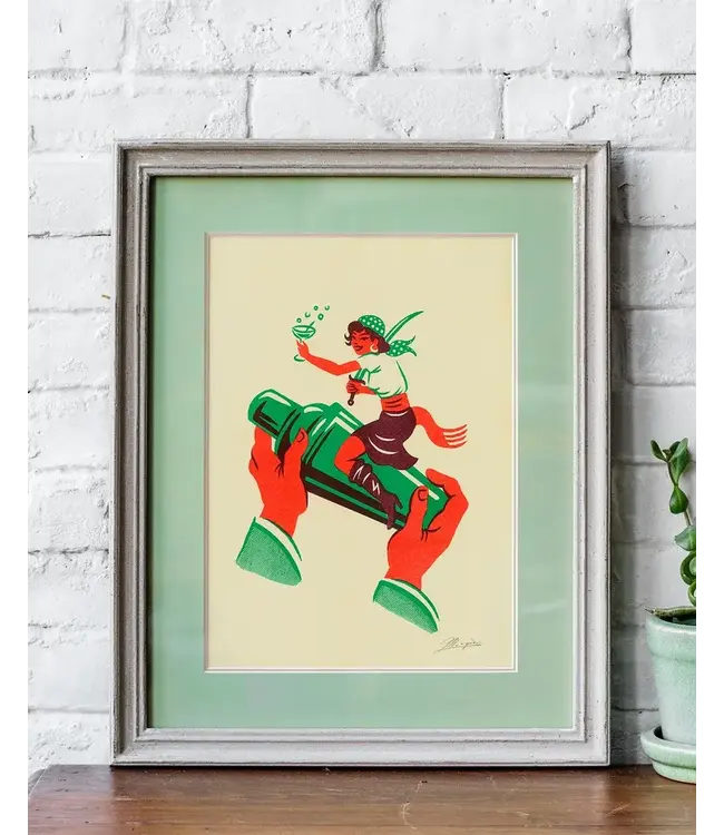 El Marques - Cocktail Shaker - Risograph