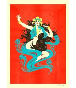 El Marques - Gypsy Witch - Risograph