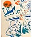 El Marquès - The Tiki Surf - A4 Risograph