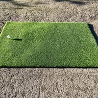 GolfComfort Golf mat Tee-Grass