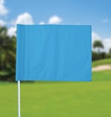 GolfFlags Golf flag, plain, light blue
