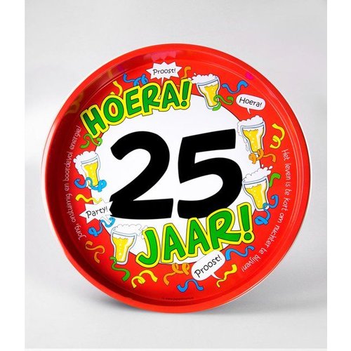 Bierpakket Dienblad Pilsje (Hoera 25 jaar) Bierpakket Dienblad Pilsje (Hoera 25 jaar)