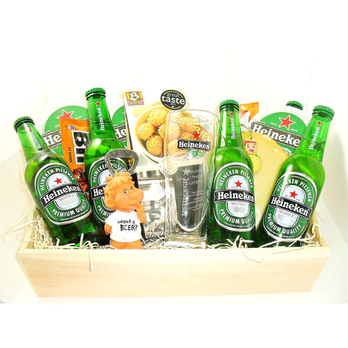 Biercadeau Heineken Dienblad Luxe Biercadeau Heineken Dienblad Luxe