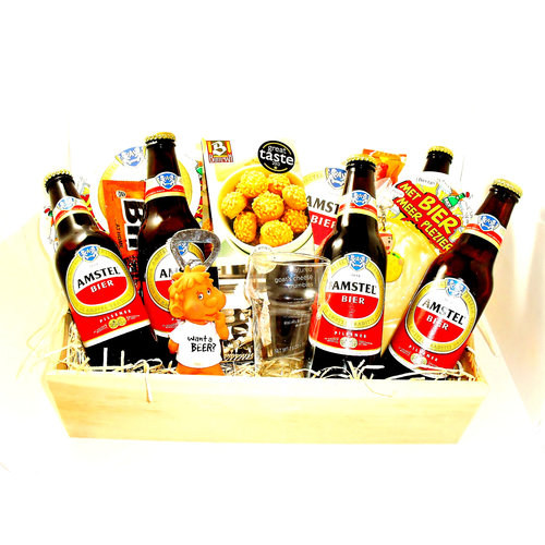 Biercadeau Amstel Dienblad Luxe Biercadeau Amstel Dienblad Luxe
