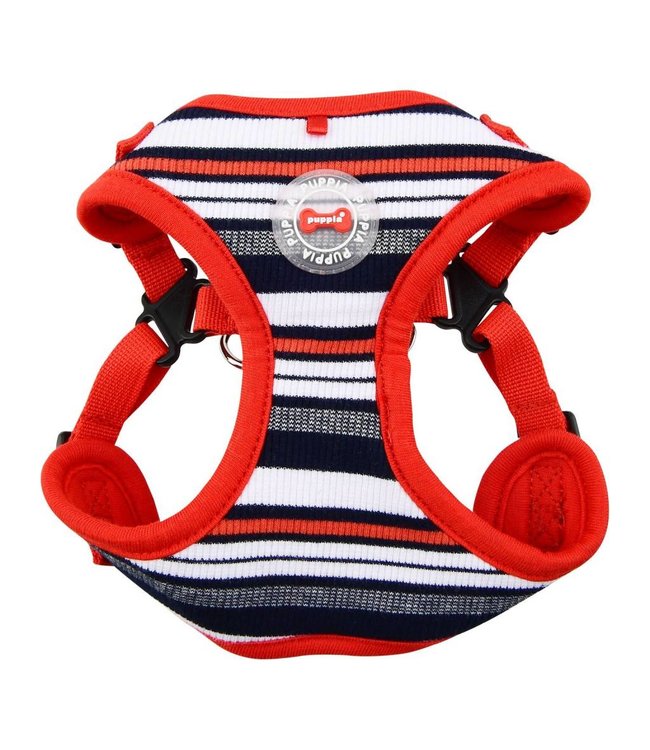 Puppia Puppia Oceane Harness Model C Red ( ALLEEN LARGE)