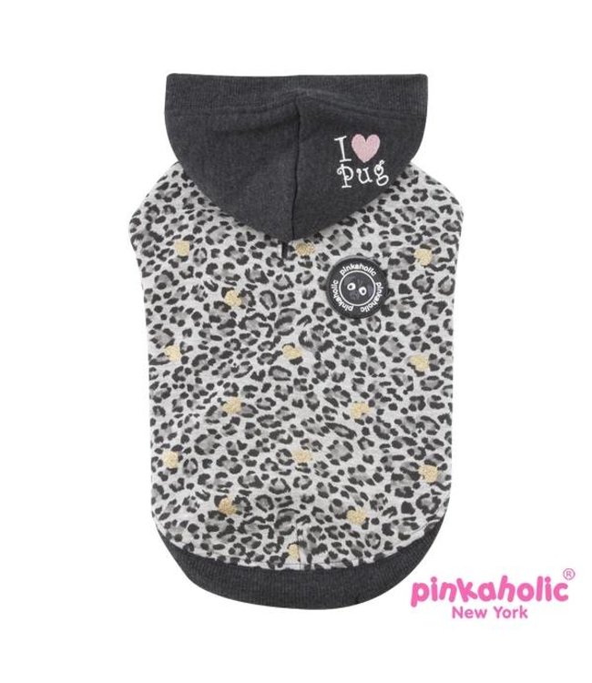 Pinkaholic Pinkaholic Leo Pug II Hoodie Black ( X-LARGE )