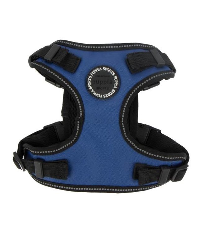 Puppia Puppia Trek Harness model F Royal Blue