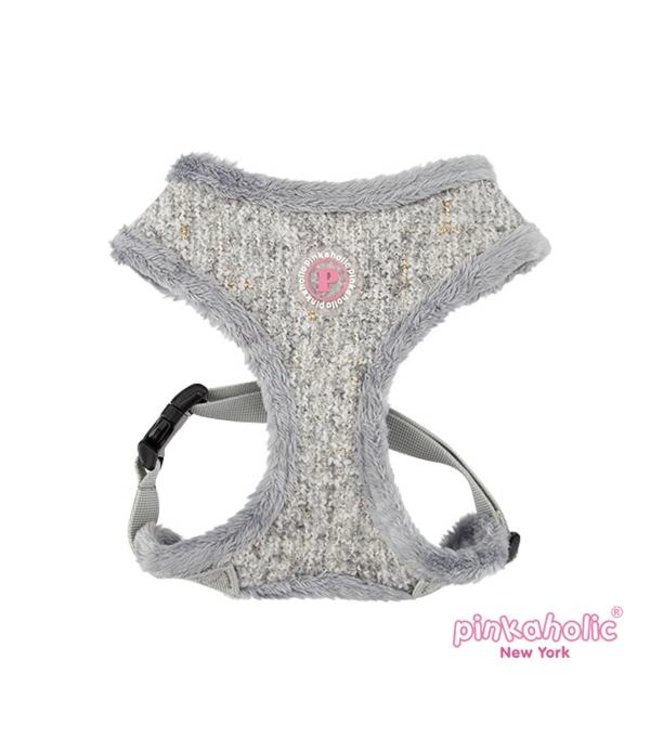 Pinkaholic Pinkaholic Muffy Harness grey ( alleen  large)