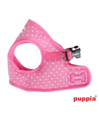 Puppia Puppia Dotty Vest Harness model B pink