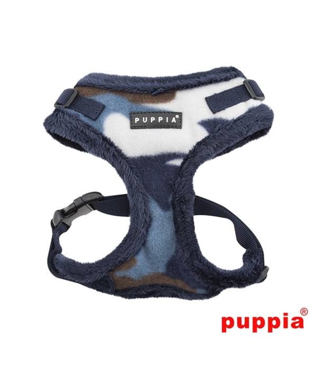 Puppia Puppia Corporal Harness model A Ritefit Blue