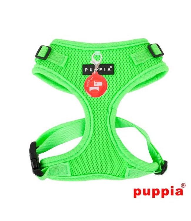 Puppia Puppia Neon Soft Harness Ritefit II Green