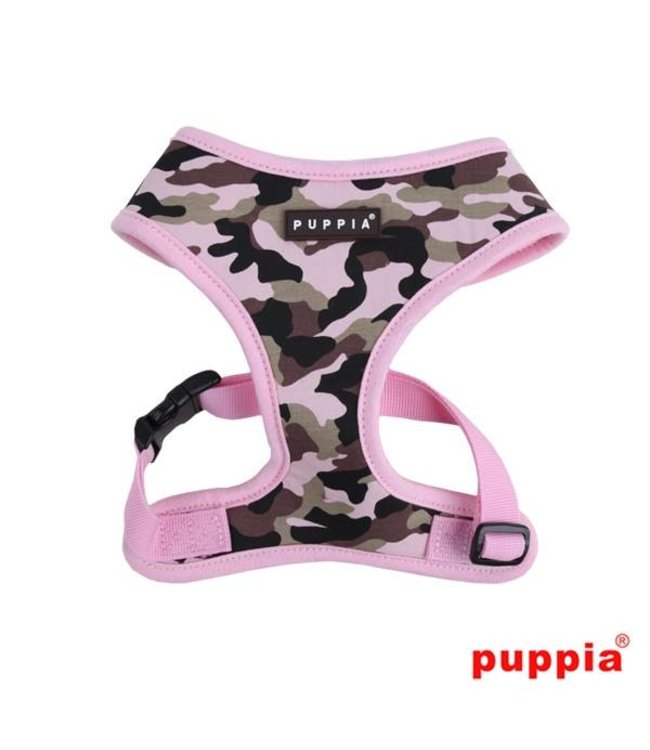 Puppia Puppia Legend Harness model A Pink Camo ( LARGE )