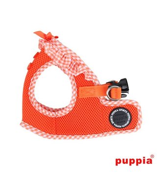 Puppia Puppia Vivien Vest Harness model B orange