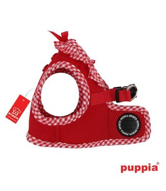 Puppia Puppia Vivien Vest Harness model B red